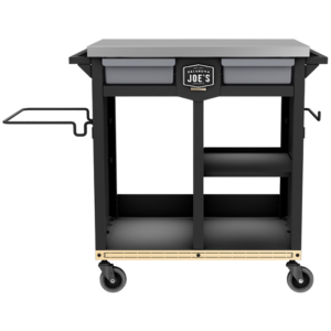 Oklahoma joes 30 inch prep station work cart.png
